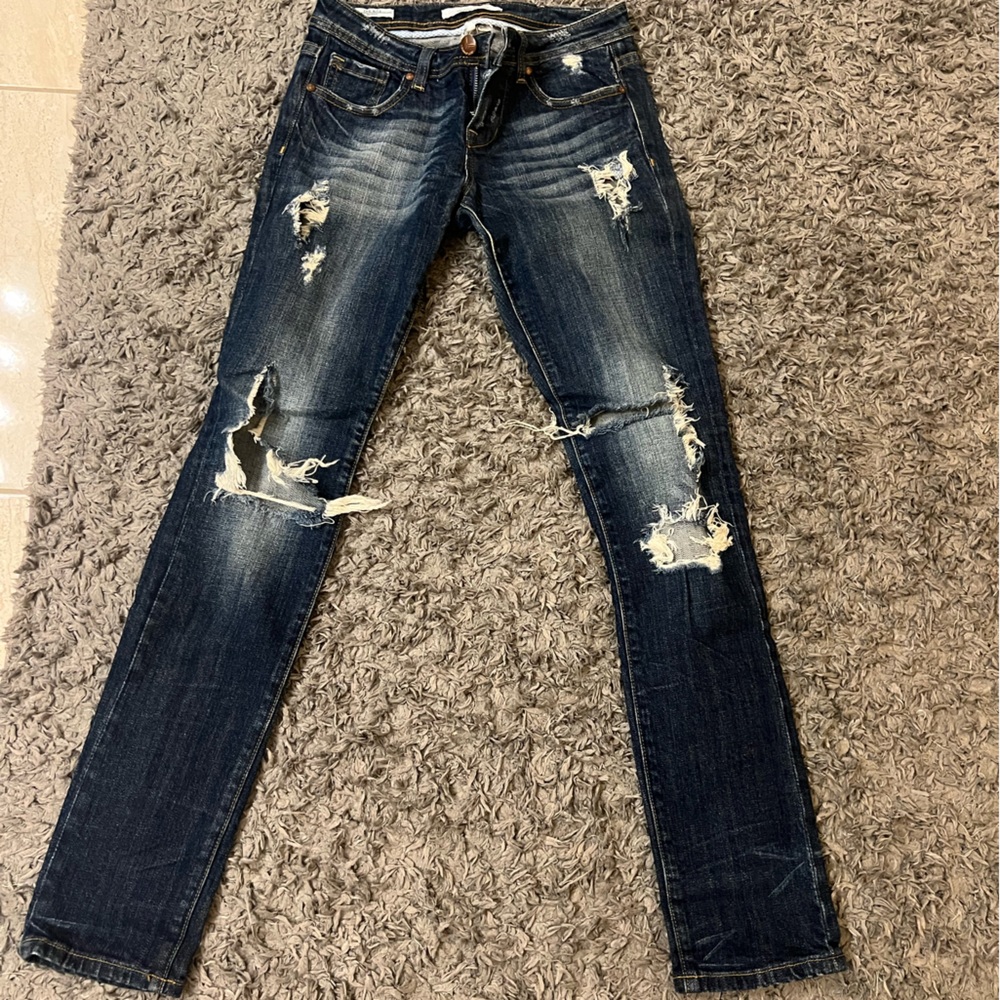 Vigoss distressed denim